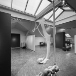 Ephelia Ausstellungsansicht 20232501 Kathrin Wunnicke-Schmid Strickinstallation Kunstgeschoss